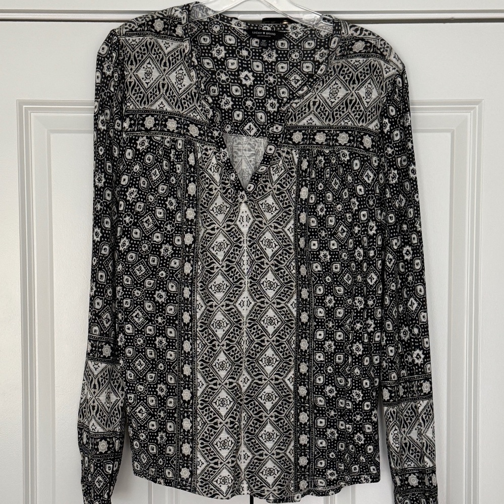 Feeling Lucky?  Lucky Brand Blouse - Size S